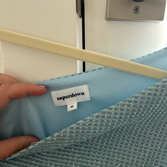 Blue super down dress - Picture 2 of 3